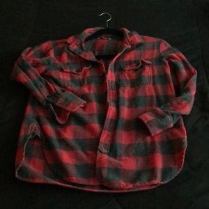 Madewell buffalo plaid flannel Sz XS